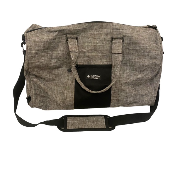 Original Penguin Bags Original Penguin Weekender Gray Duffle Bag